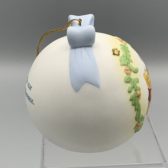 1998 Disney Pooh Piglet Christmas Ornament One Little Star Makes A Difference - Picture 5 of 11